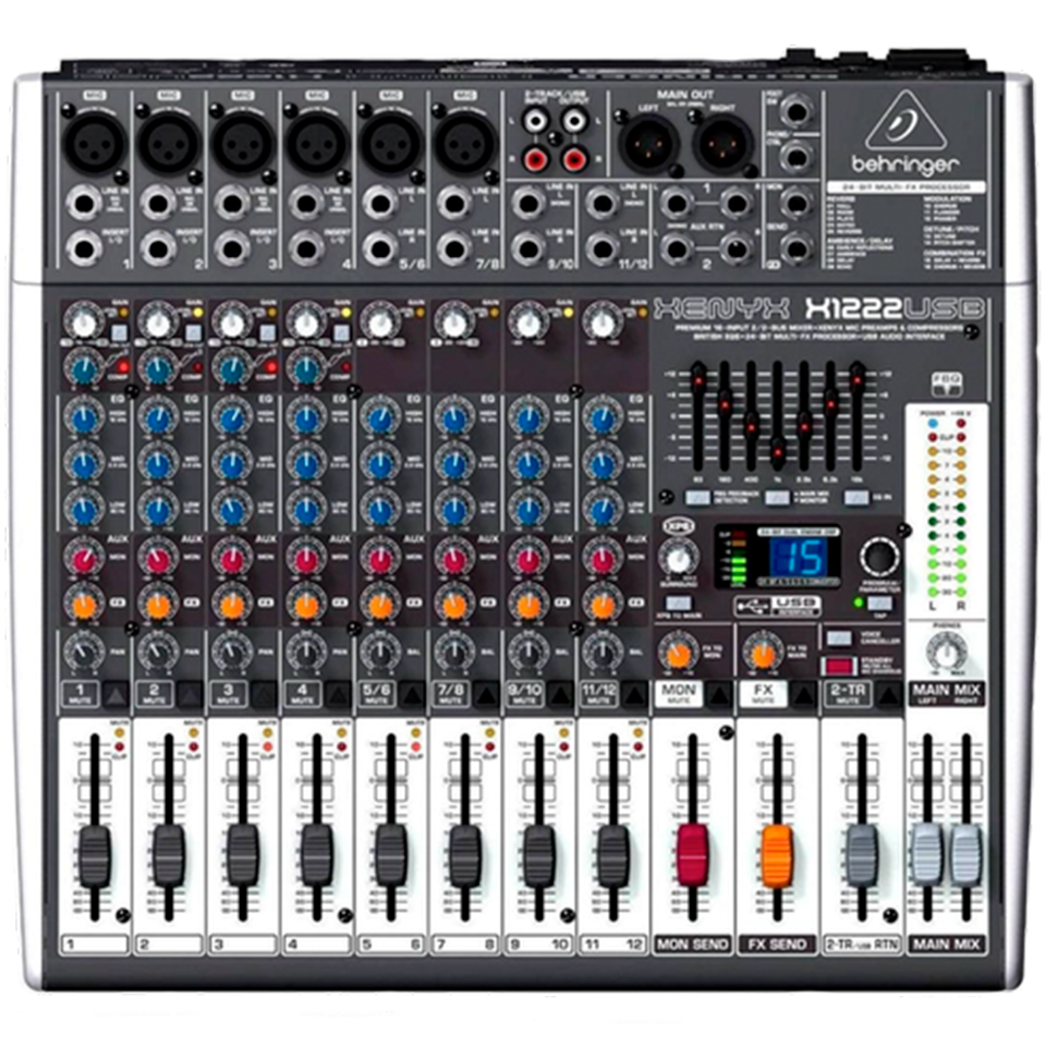 Consola Behriger (8 Canales)