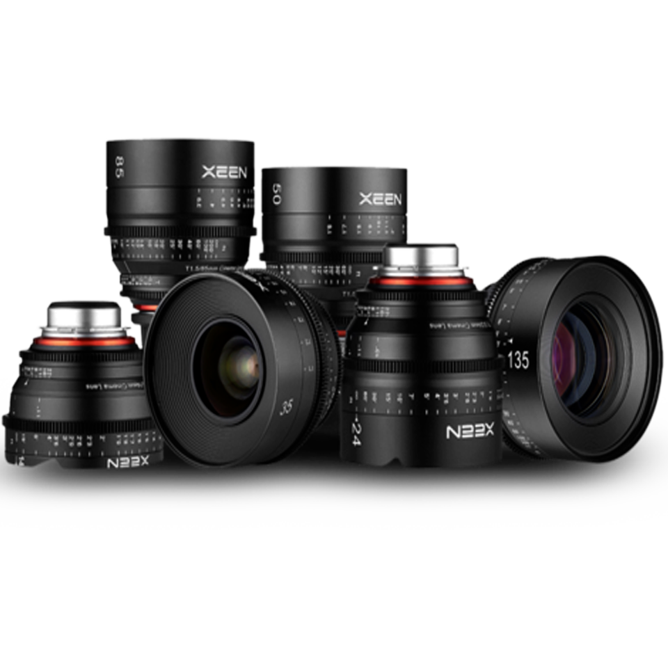 Rokinon Xeen 14, 24, 35, 50, 85, 135mm 