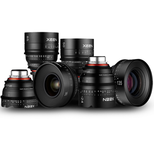 Rokinon Xeen 14, 24, 35, 50, 85, 135mm 